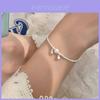 Pearl Butterfly Bracelet For Women Elegant Alloy Jewelry Gift For Travel Memories