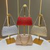 Handbag with Chain Strap - Elegant Handbag for Evening Events - Lady-like Light Luxury Crossbody Bag