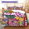 PopPixie poster Bedding Quilt Set Quilt Cover Pillowcase Home Decoration Birthday Gift (1 * duvet cover + 2 * pillowcase, without core)