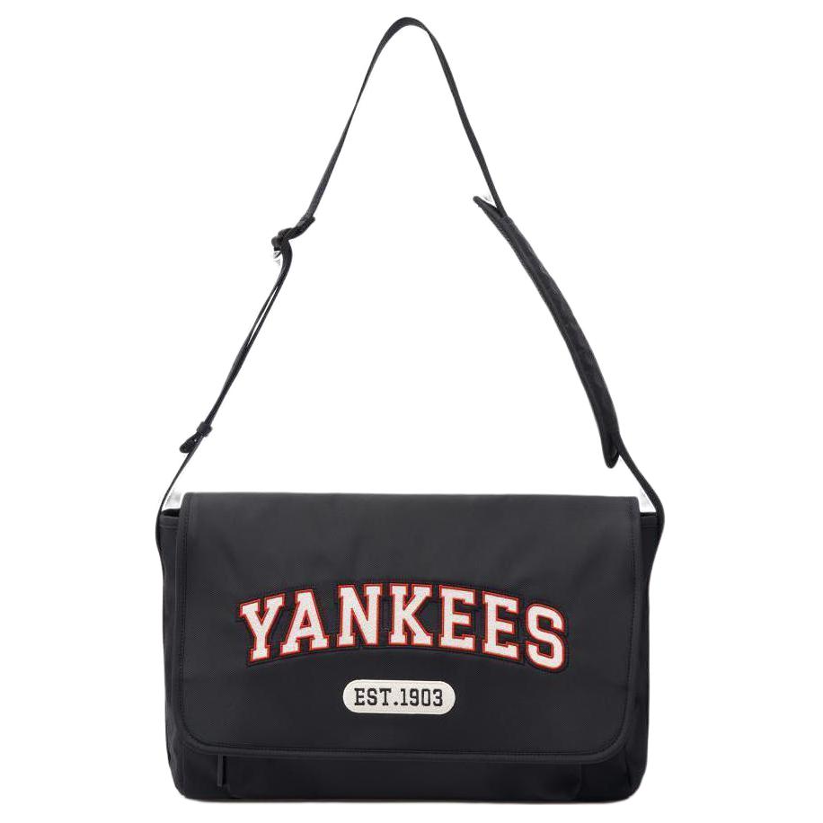 New MLB Nylon Shoulder Bag, Crossbody Bag Unisex Black 3ACRL014N-50BKS