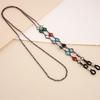 String Crystal Hanging Chain Metal Chain Colorful Rhinestone Sunglasses Chains Metal Glasses Chain Spectacle Cord Mask Chain