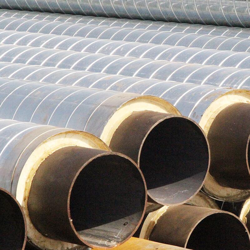 Rura grzewcza z ocynkowanego aluminium izolowana poliuretanem
