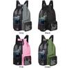 Swimming Bag Drawstring Beach Storage Sports Backpacks Waterproof Bag Wet Dry Bag Thickened Mesh Gym Bag for Training Equipment