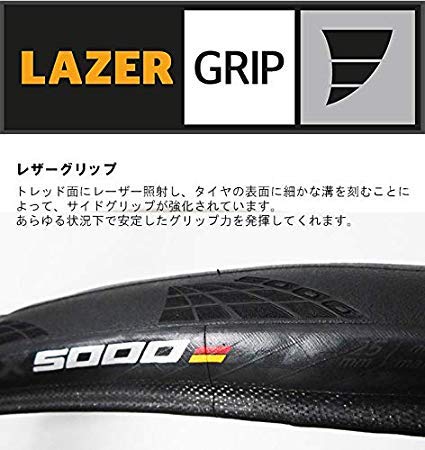 Continental GRAND PRIX 5000 Tire and Tube Set (700x25c, 60mm Presta)