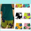 Stylische Herren-Fünf-Shorts Mit Digitaldruck Perfekt Für Strandurlaube!