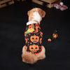 Fashion Cute Halloween Pet Clothes Cool Costume Cosplay Pet Clothing Soft Comfort Dog Cat Pumpkin Hoodie