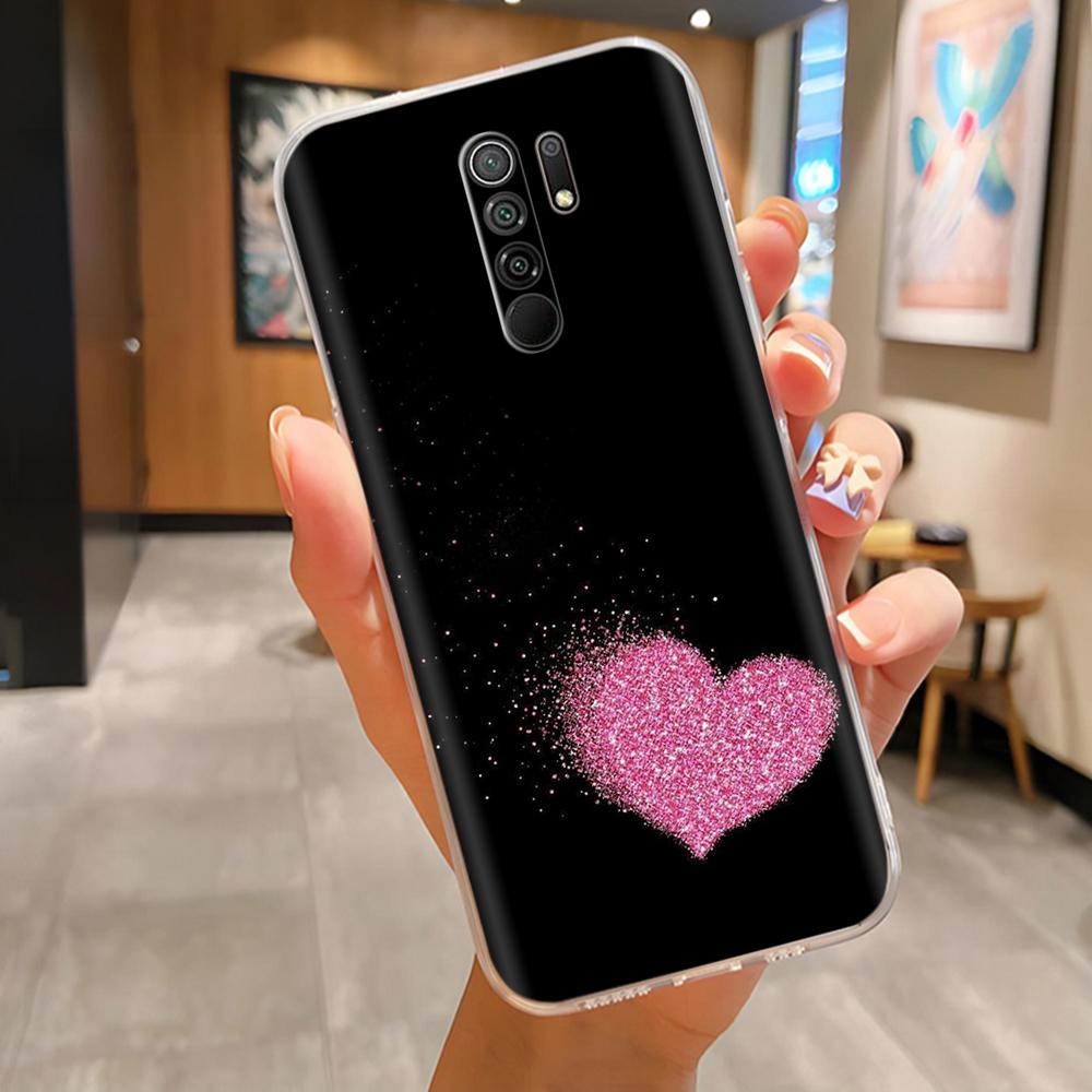 Phone Case For Xiaomi Redmi 9 Cute Panda Phone Cover For Redmi 9 Prime Redmi9 Cases Funda Soft Silicone Protective Back Cover