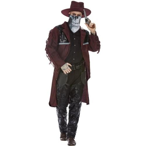 Smiffys Men's Deluxe Dark Spirit Western Cowboy Costume Set