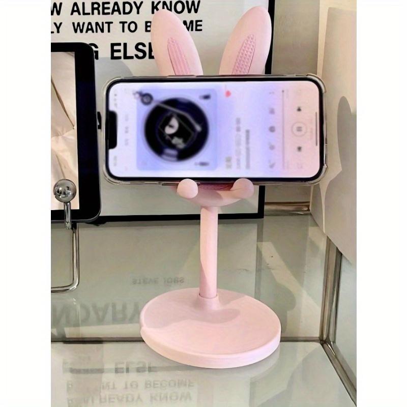 1pc Adjustable Folding Rabbit-Shaped Tablet Stand Desktop Organizer For Home, Office, And Gift, Desk Accessories, Home Decor, Office Decor, Gifts