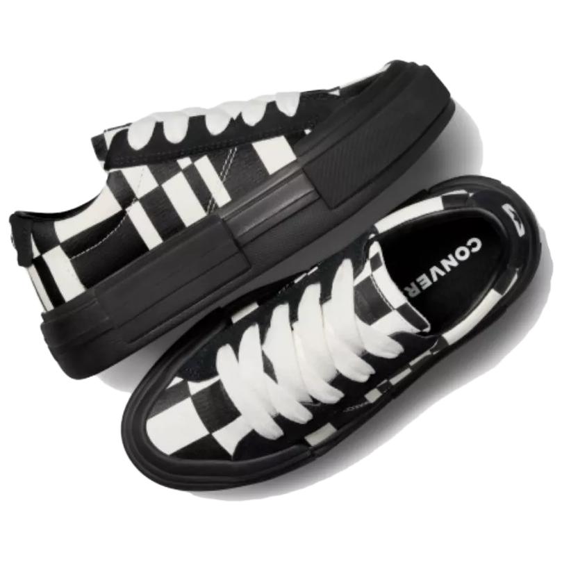 Converse Chuck Taylor All Star Cruise Low Distorted Checkered - Black Egret Unisex Sneakers A08790C