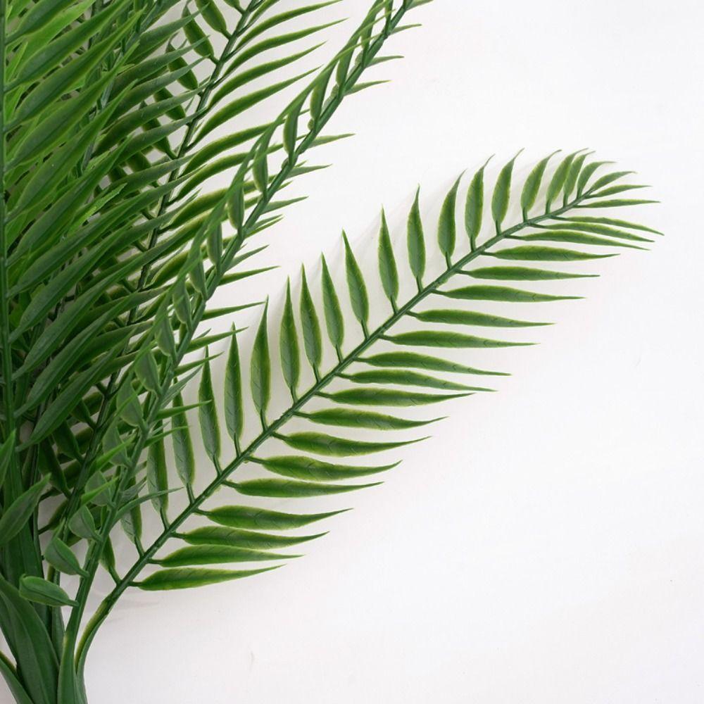 Tropical Plants Artificial Palm Leaves Plant Fake Palm Leaves Living Room Balcony Decoration