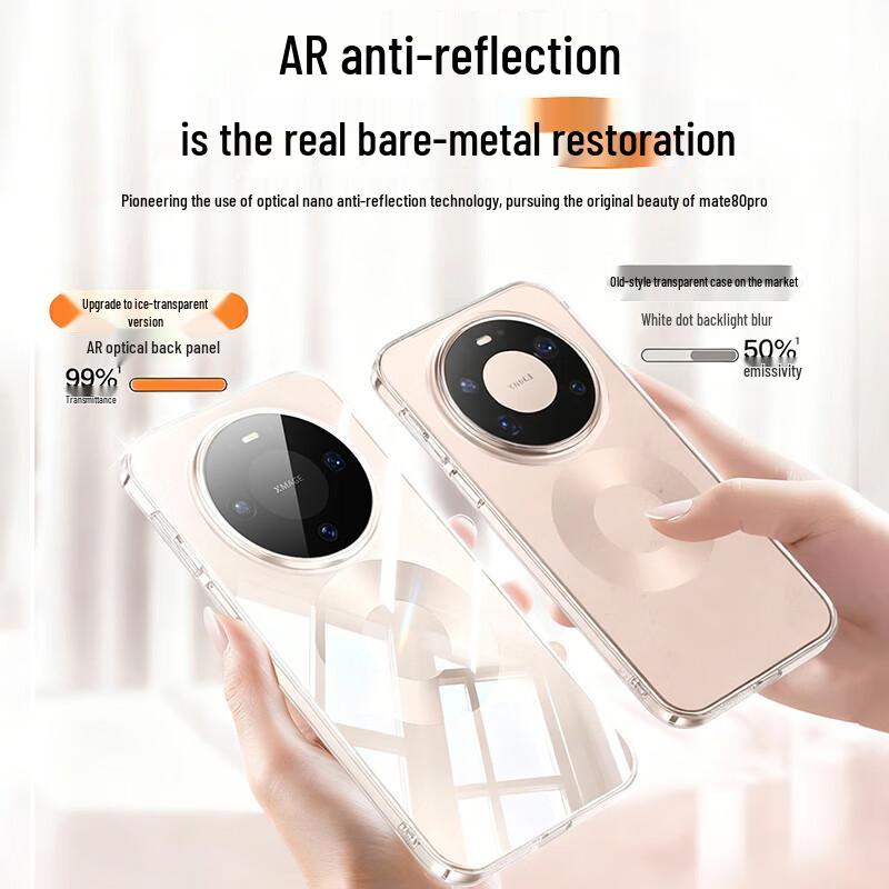 GURRS Transparent Electroplated Shockproof Phone Case