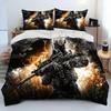 3D Print Game Call of Duty COD Bedding Set Duvet Cover Bed Set Quilt Cover Pillowcase Comforter king Queen Size Boys Adult