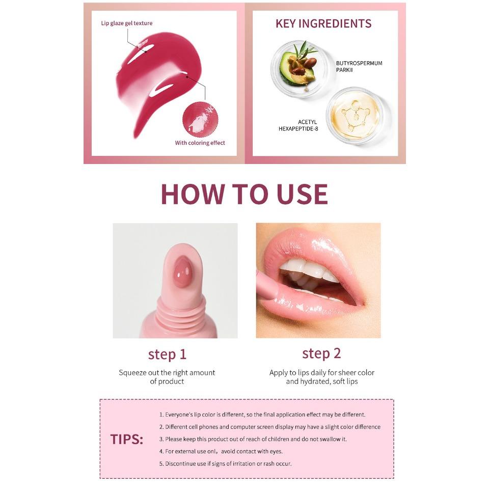 lakerain Moisturizing and anti-cracking lip balm, lasting moisture retention, improve dry lips, light and non-sticky, moist lips