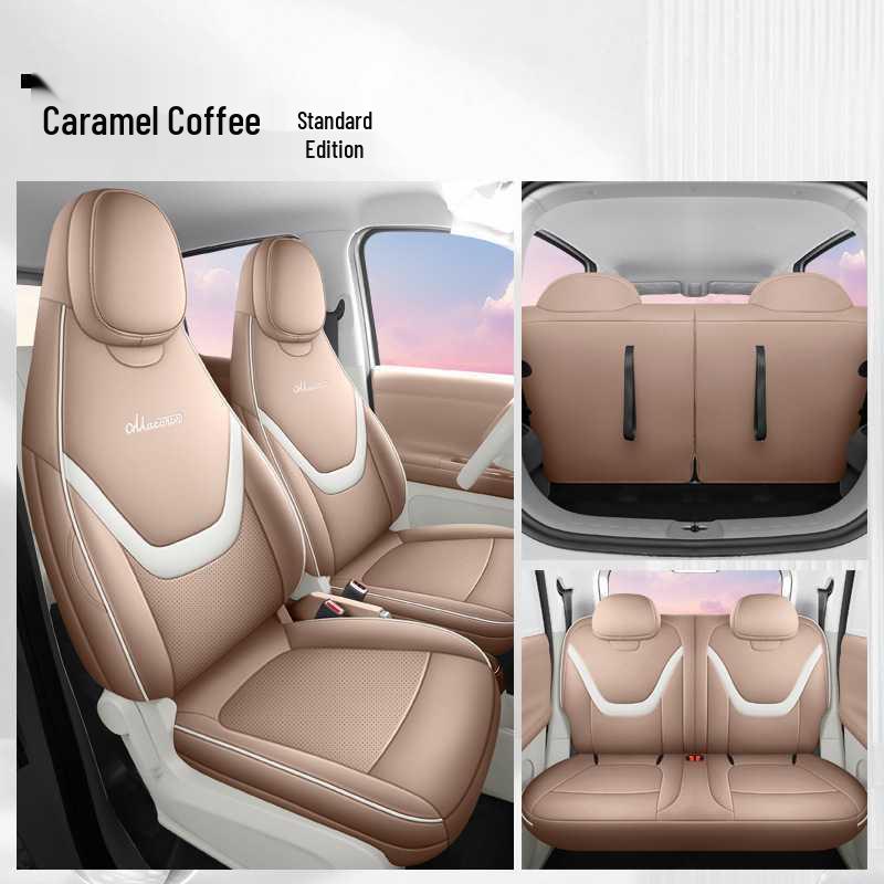 Fifth Gen Wuling Hongguang Mini: 26 Cartoon Leather Car Seat Covers