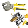 Portable Two-color Handle Pliers Ceiling Punching Pliers Plaster Drywall Tools For Fastening Metal Double Handed Pliers N7J5
