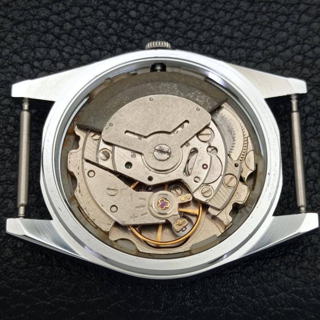 REFURBISHED SEIKO 5 AUTOMATIC MENS WATCH JAPAN MADE BLACK DIAL CUSTOM A440012-2 QV90-a440012