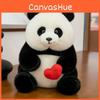 Panda Adorable Plush Toy With Pp Cotton Filling For Girls Children Gift Doll