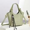 Womens Fashionable Bucket Bag With Spacious Interior And Multiple Functional Pockets