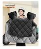 Winter Fleece-Lined Electric Motorcycle Windshield Cover – Waterproof, Windproof, Four-Season Protection