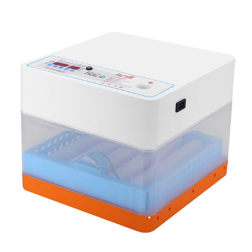 12V 20 Eggs Intelligent Full-automatic Egg Incubator Hatcher Electronic Hatching Machine For Chicken Duck Transparent