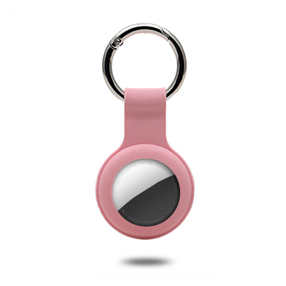 Cover for Apple Airtags Case Liquid Silicone Protective Shell Tracker Accessories Anti-scratch Sleeve Keychain Air Tag Case