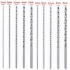 10Pcs Extra Long HSS High Speed Steel Drill Bit Set 2mm/3mm,3.5mm,4mm,5mm Bits