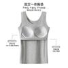 New Vest Women's Bottom Integrated Chest Pad Underwear Wide Shoulder Loose Free Vest Large Size Bra Integrated Enlarged