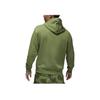 Jordan Solid Color Logo Print Hooded Pullover Fleece Long Sleeve T-Shirt Men Tops Green FJ7775-340