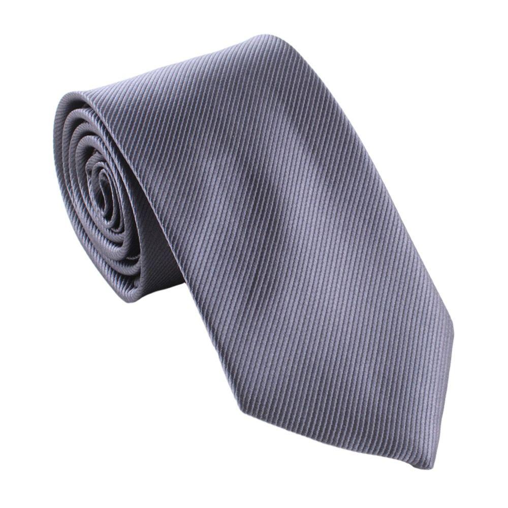 

8 cm Newest Design Men Tie Classic Necktie Fashion Cravat Party темно-сірий колір