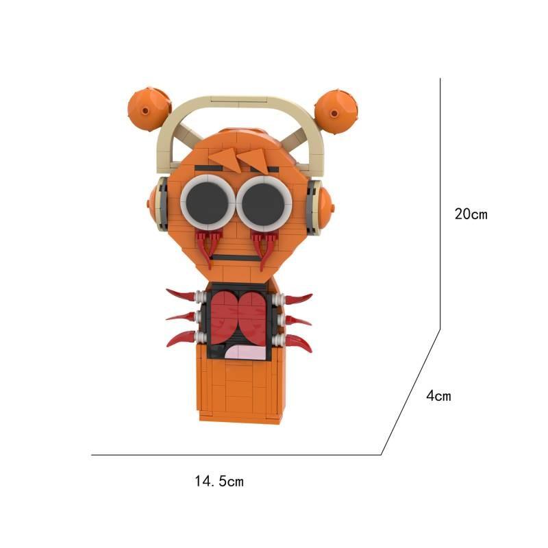 Sprunki Building Game Block Toys Model Cartoon Children Puzzle Dolls Figure