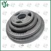 Youjin Three-Hole Painted Cast Iron Barbell Plates