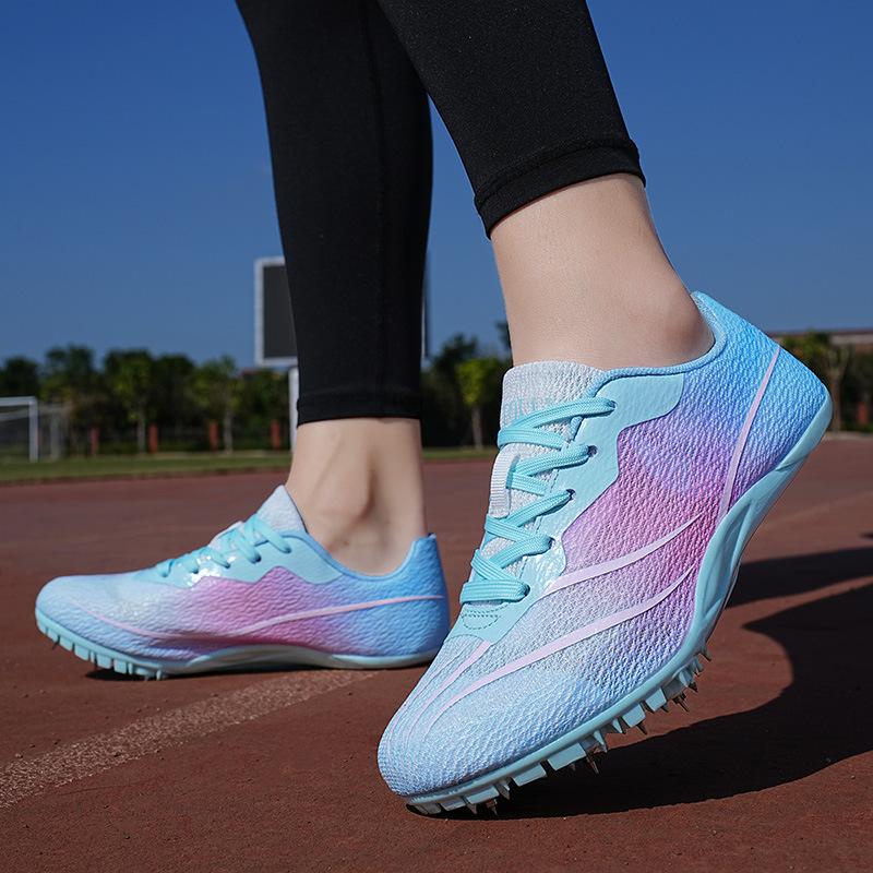 New Training Spike Shoes Track and Field Sprint Men's and Women's High School Entrance Examination Spike Shoes Student Physical Examination Professio