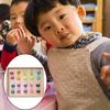 10Pieces Color Montessori Locks Toy Early Learning Toys , 10 and Tray