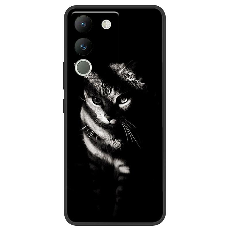 For VIVO V29E Case V2317 Camer Protective Shell For VIVO Y200 5G Phone Case Soft Silicone TPU Back Cover V2307 Shockproof Fundas