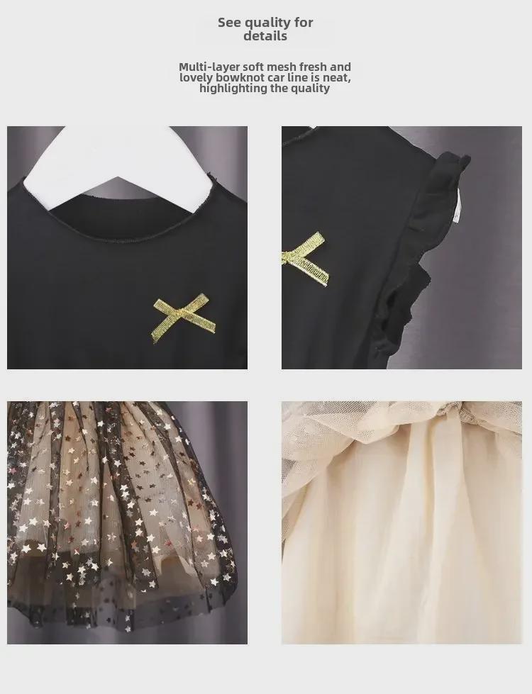 2025 Autumn New Korean Style Baby Girl Mesh Princess Dress – buy