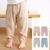 Kinderhose aus Baumwolle und Leinen Frühling und Sommer Dünne Leinenhose Haremshose Baby Moskito Bloomer Hose