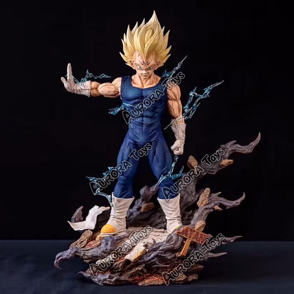 12.6in/32cm Anime Dragon Ball Z Figure Majin Vegeta Figurine PVC Action Figures Collection Model Toys Gifts