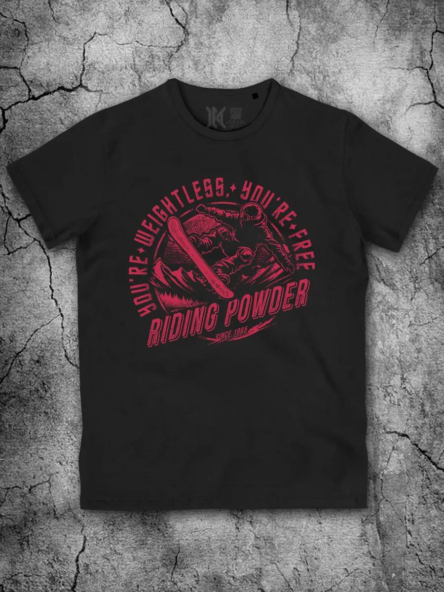 T-shirt with airplane print S