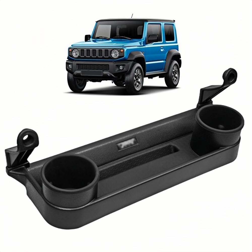 

Black passenger seat storage box for Jimny JB64/JB74 (MT/AT) dashboard cup holder
