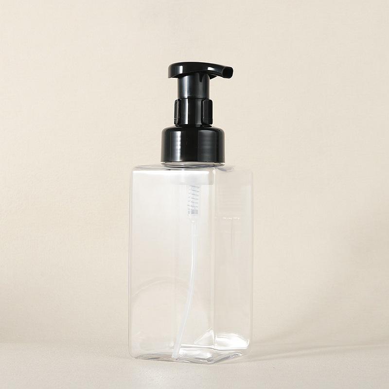 500ml PET Foam Pump Bottle for Face Wash, Hand Sanitizer, or Shower Gel.