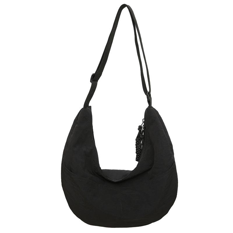 Super Soft Casual Fashion Casual Large Capacity Shoulder Bag Japanese Travel Dumpling Bag Women Commuter Messenger Bag