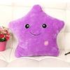 Soft Cotton Glowing LED Pillow, Twinkle Star Musical Plush Toy, Night Light and Decorative Item for Kids