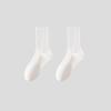 Women's Spring and Autumn 7A Antibacterial Cotton Solid Color Odor Proof Sports Stockings