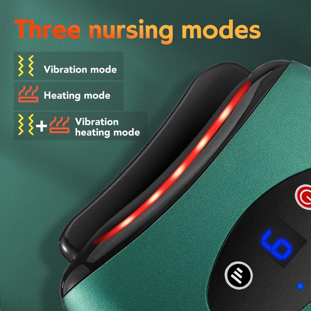 Portable Face Slimming Massage Tool Smart Mini Electric Gua Sha Board Painless Scraping Hot Compress Massager