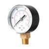 Pressure Gauge 0- 0-60psi High Strength Steel Bezel Compressor Air Water Oil Gas Measurement Pressure Gauge