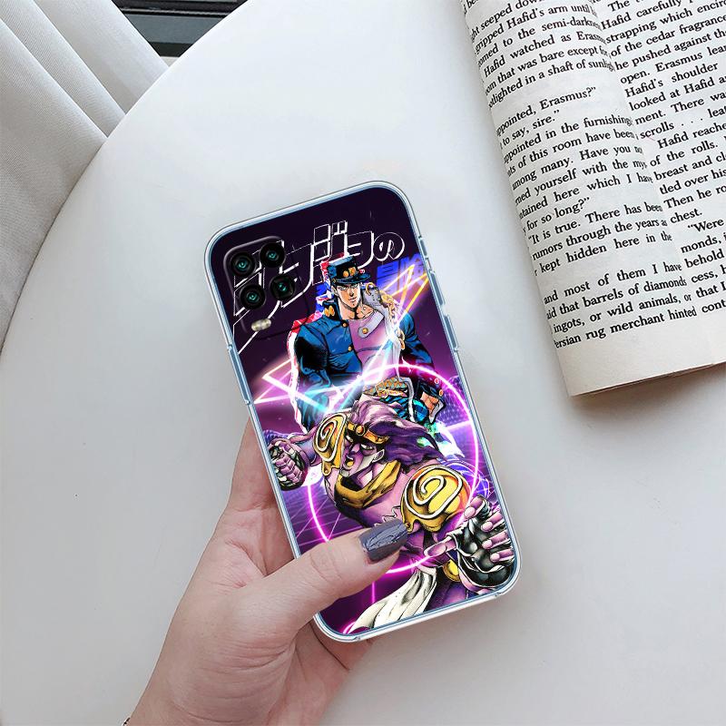 BH31 JoJo's Bizarre Adventure Transparent Phone Case for Motorola Moto G7 G8 G9 G84 G85 G73 G24 G15 Z2 Play Power Plus
