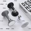 Silent Magnetic Door Stopper: Plastic Steel Hole-Free Anti-Collision Suction Cup for Bathroom Doors