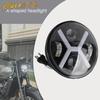 For Harley Dyna Softail Sportster Motorcycle 5.75 In LED Headlight X Type High/Low Beam Accessories Motorbike Headlamp Modified