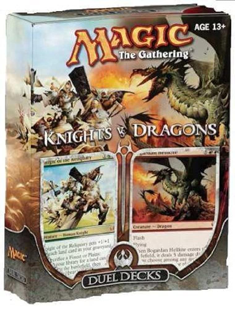 The Gathering DUEL KNIGHTS DRAGONS English Version Magic DECKS Vs.